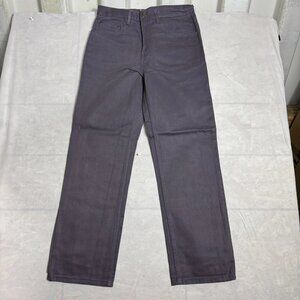 Lavana Straight Leg Jeans Mens Black Denim Dark Wash 5-Pocket Zip Fly 31x30‎ NWT